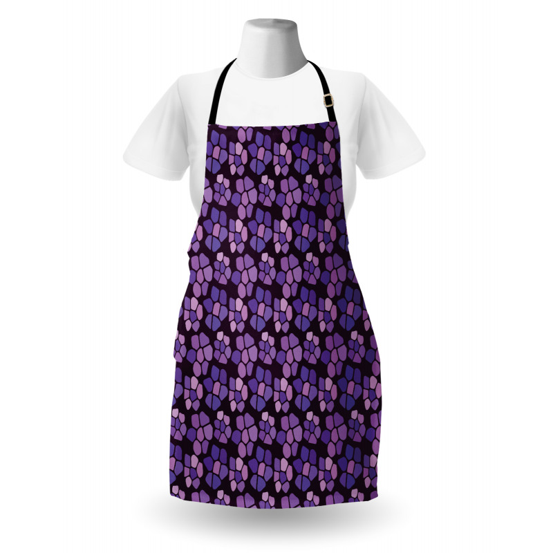 Purple Tone Creative Spots Apron