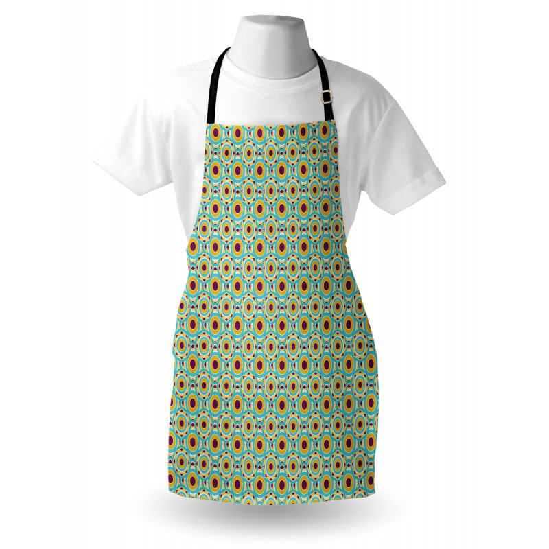 Geometric Modern Rounds Apron