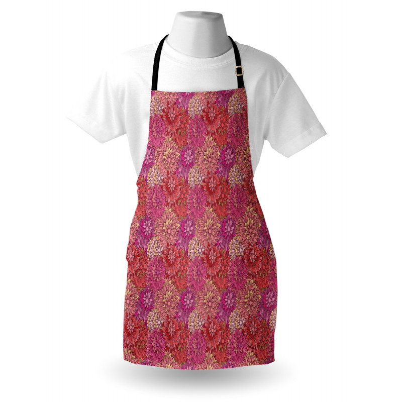 Feminine Blooming Petals Apron