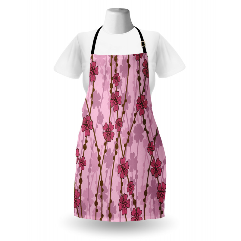 Flora Curly Branches Apron