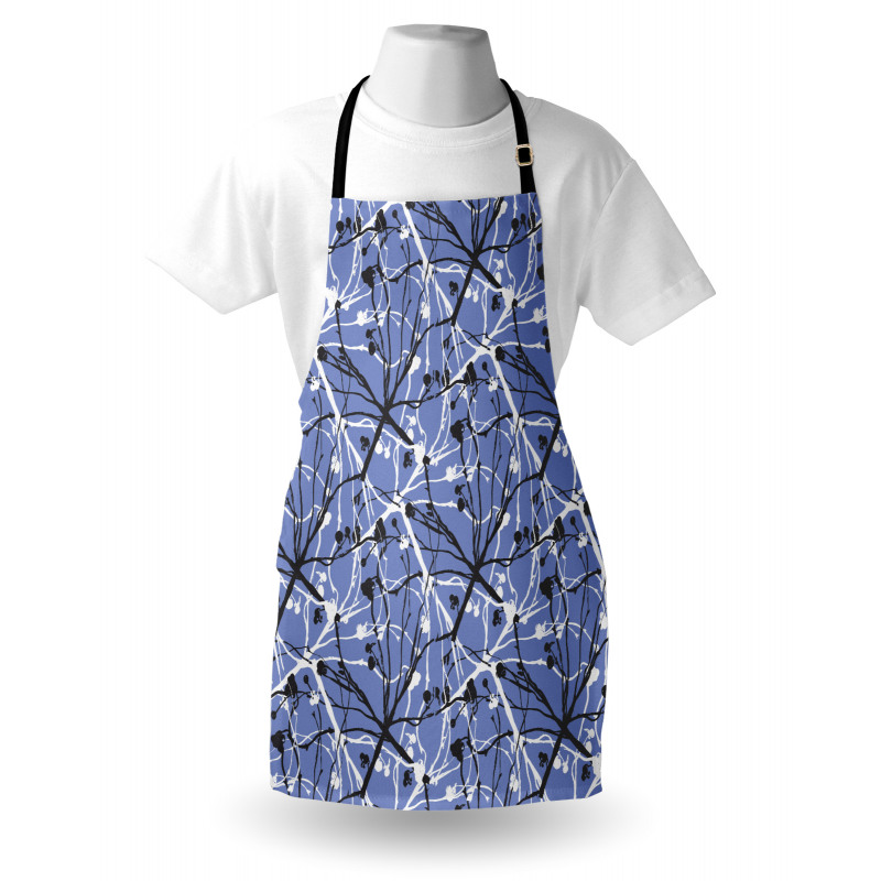 Abstract Deco Branches Ornate Apron