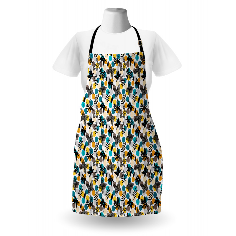 Spring Bugs and Leaves Apron