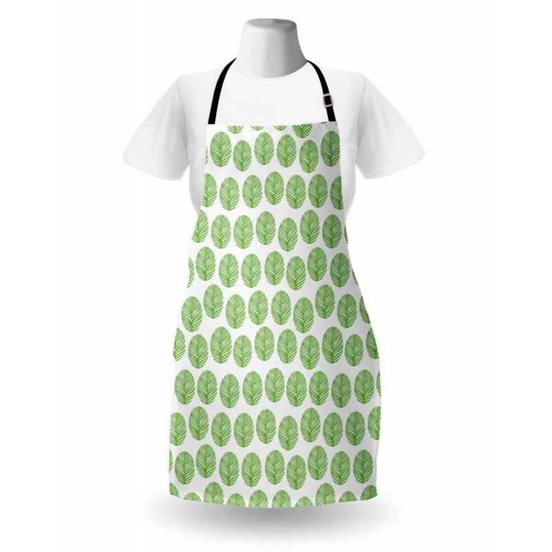 Green Spring Leaf Apron