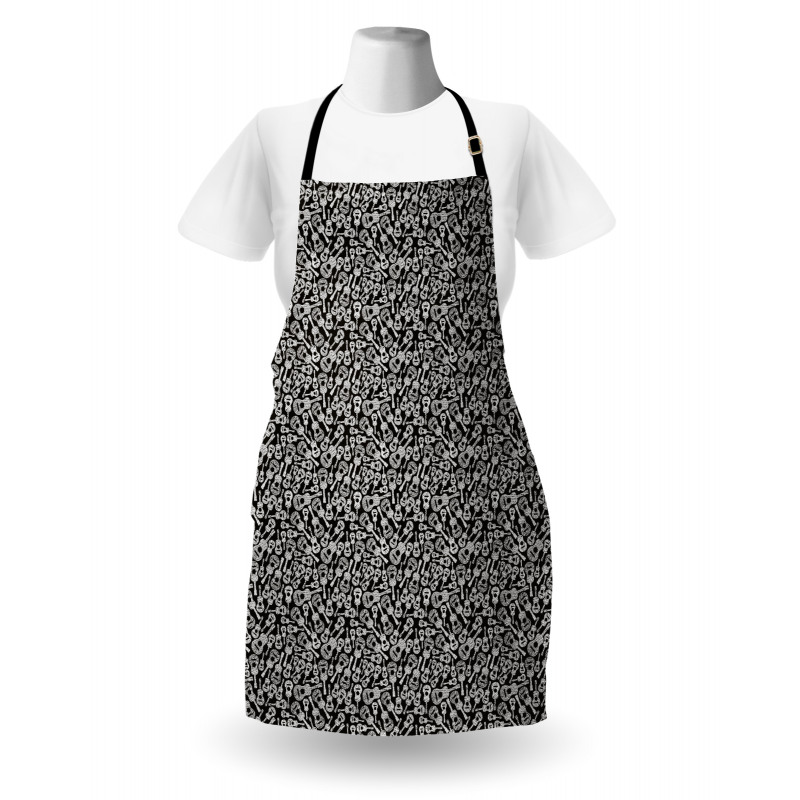 Abstract Guitars Apron