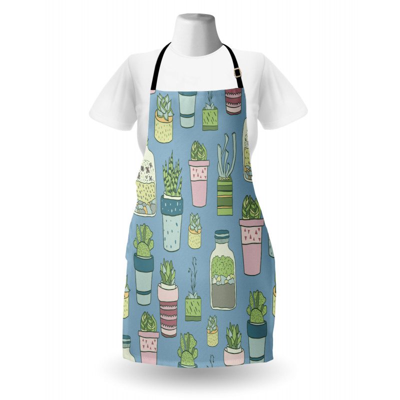 Houseplants Succulents Apron