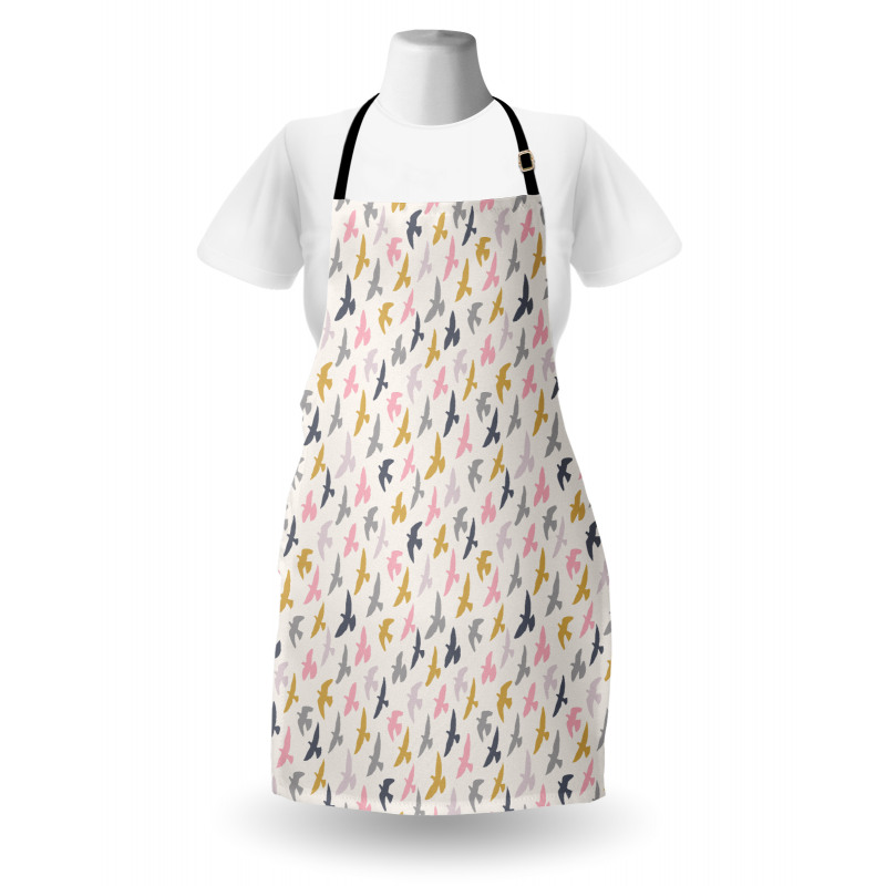 Flying Birds Patterns Apron