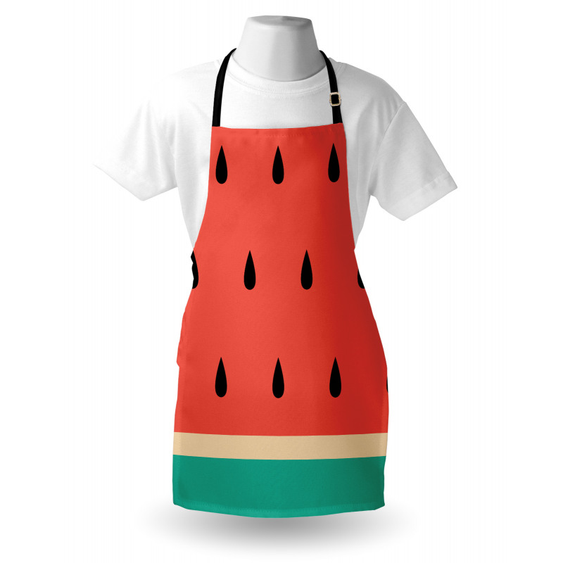 Minimalistic Watermelon Art Apron