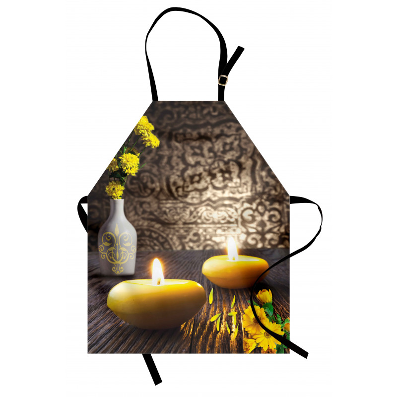 Oriental Meditative Candles Apron