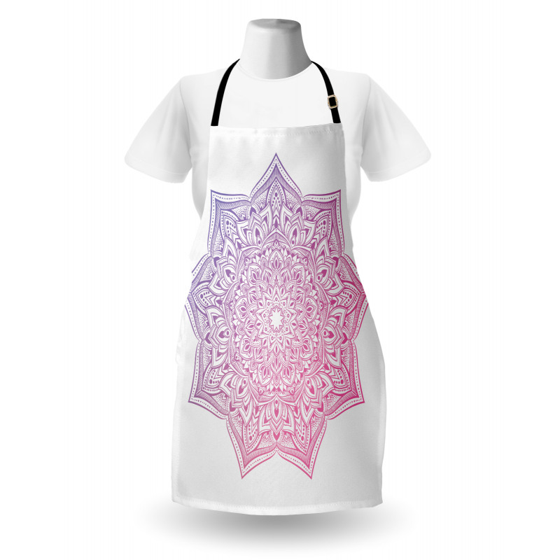 Oriental Yoga Round Apron