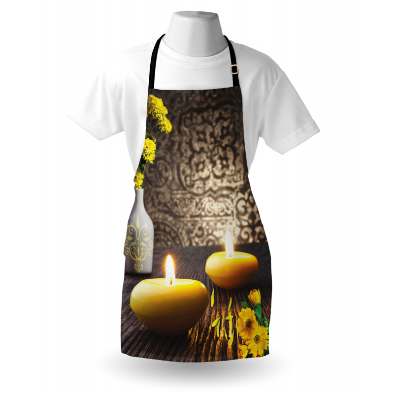 Oriental Meditative Candles Apron