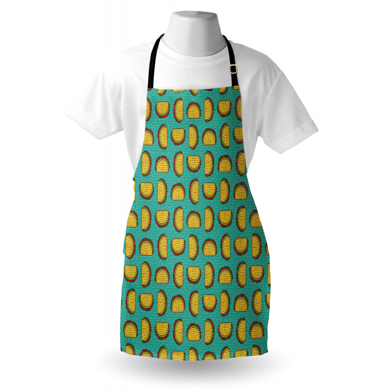 Mexican Dish with Tortillas Apron