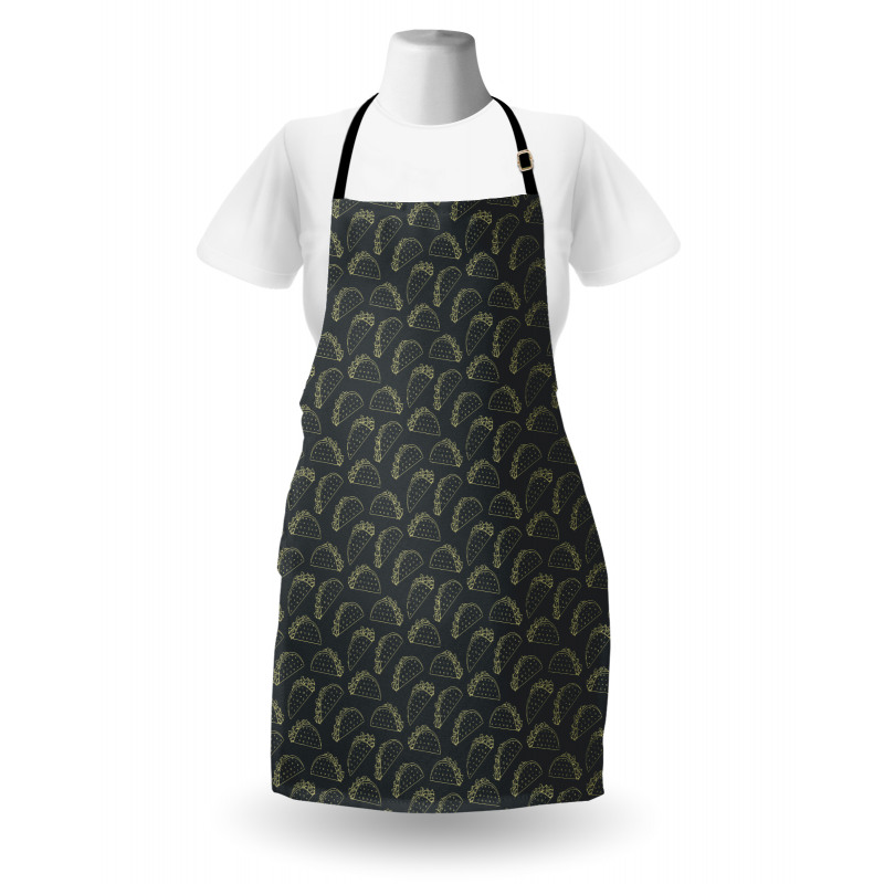 Doodle Style Tortilla Rolls Apron