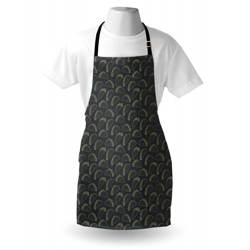 Doodle Style Tortilla Rolls Apron