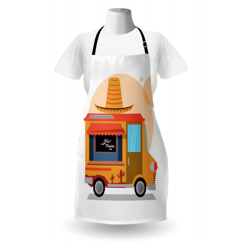 Mexican Food Delivery Truck Apron