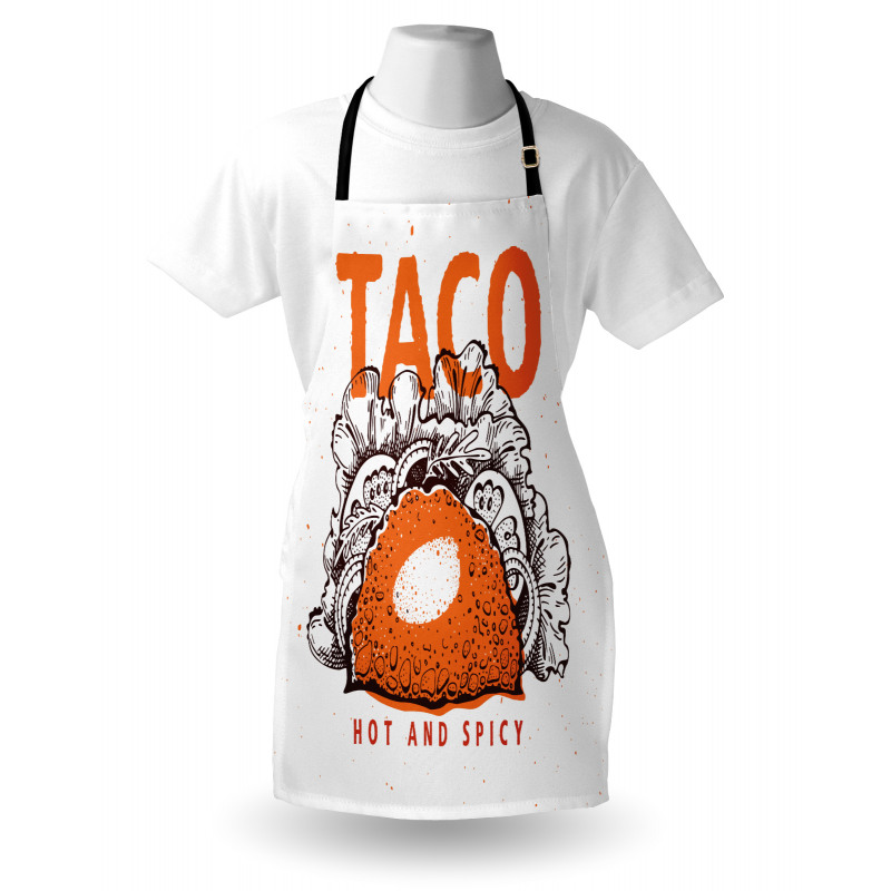 Hot and Spicy Tacos Apron