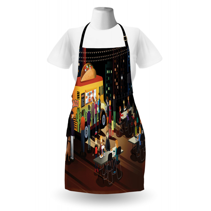 Taco Truck Hungry People Apron