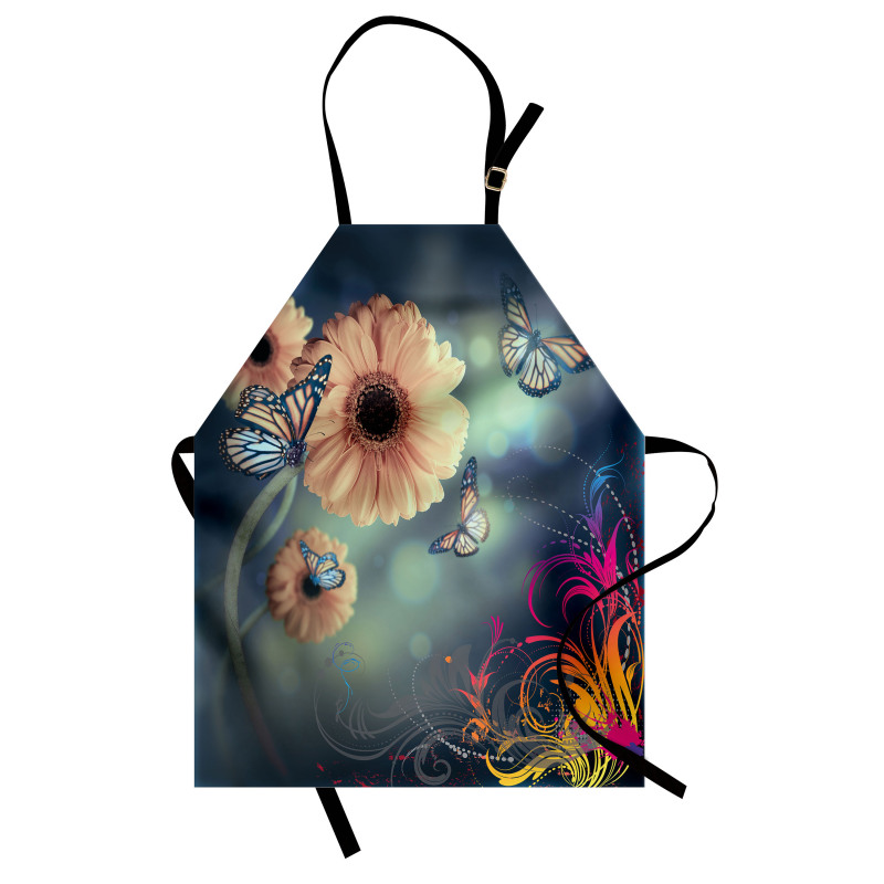 Gerber Petals Butterflies Apron