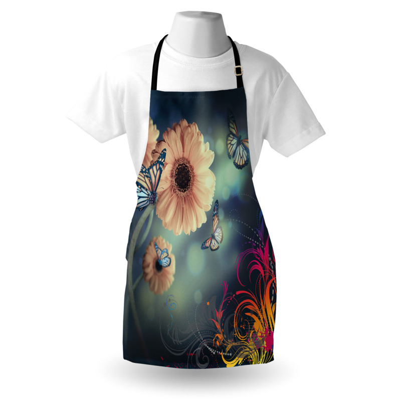 Gerber Petals Butterflies Apron