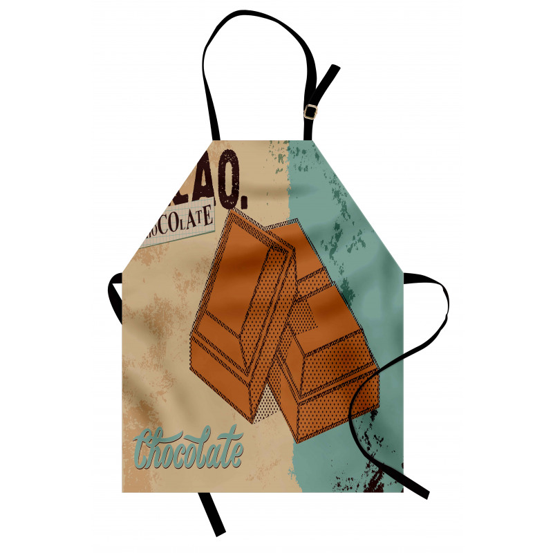 Vintage Chocolate Bar Apron