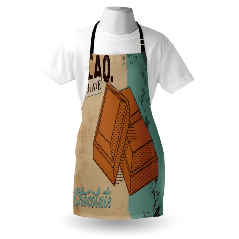 Vintage Chocolate Bar Apron