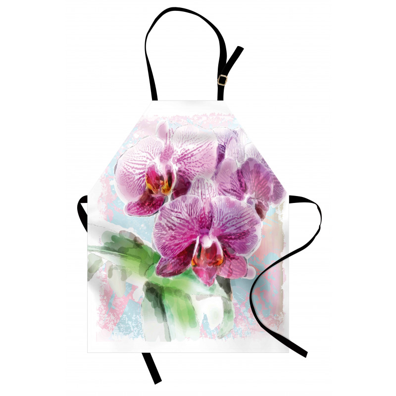 Posy of Hawaiian Plant Art Apron