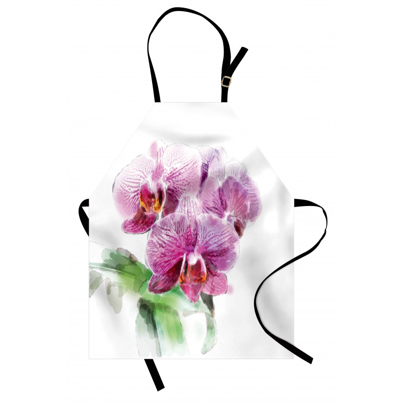 Floristry Art Watercolors Apron