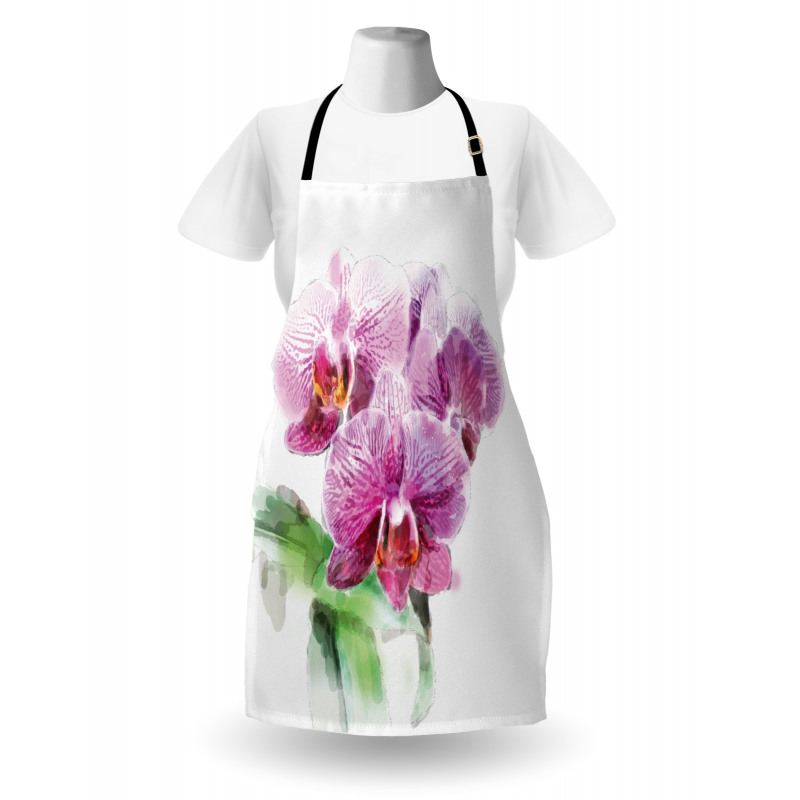 Floristry Art Watercolors Apron