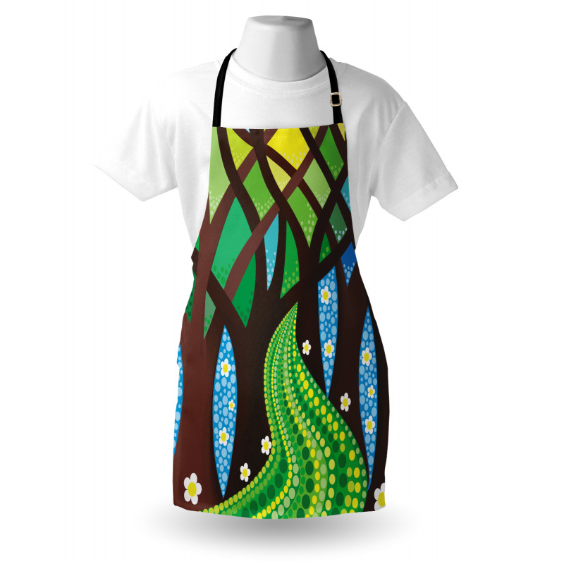 Footpath Flowers Apron