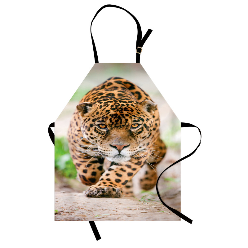 Jungle Fauna Predator Cat Apron