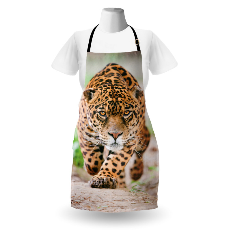 Jungle Fauna Predator Cat Apron