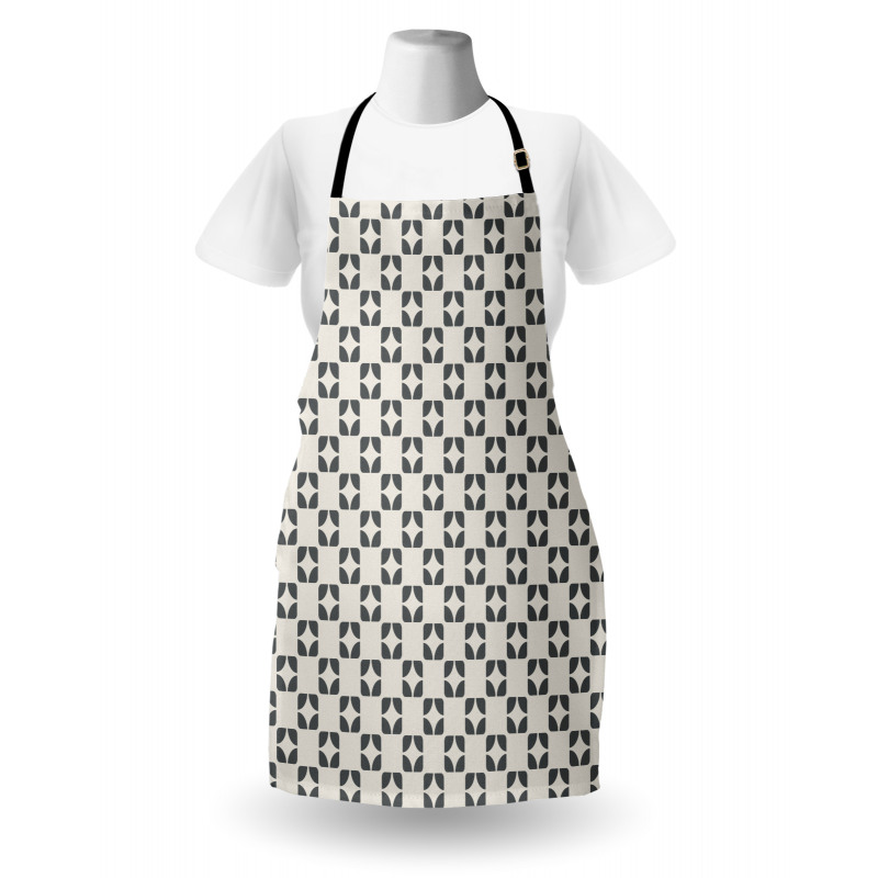 Retro Repeating Shapes Apron