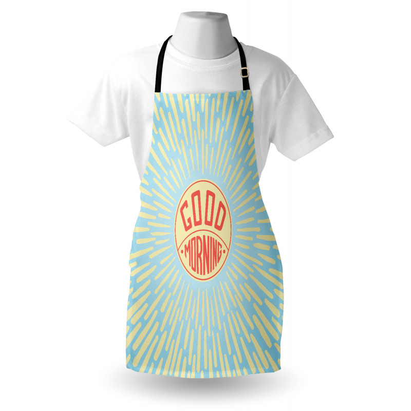 Greeting Text Apron