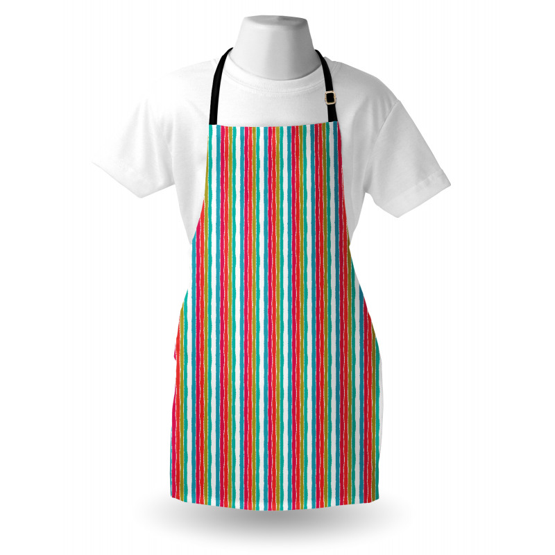 Torn Paper Effect Style Apron