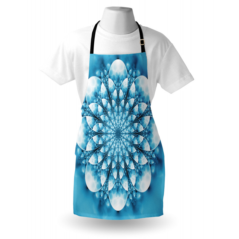 Abstract Exotic Flower Apron