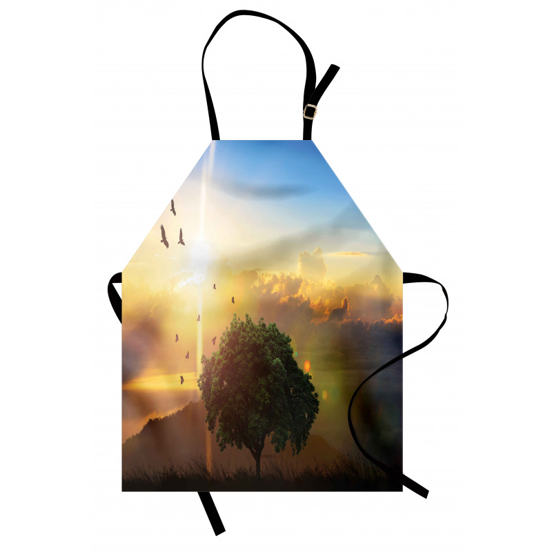 Romantic Fairy Sunset View Apron