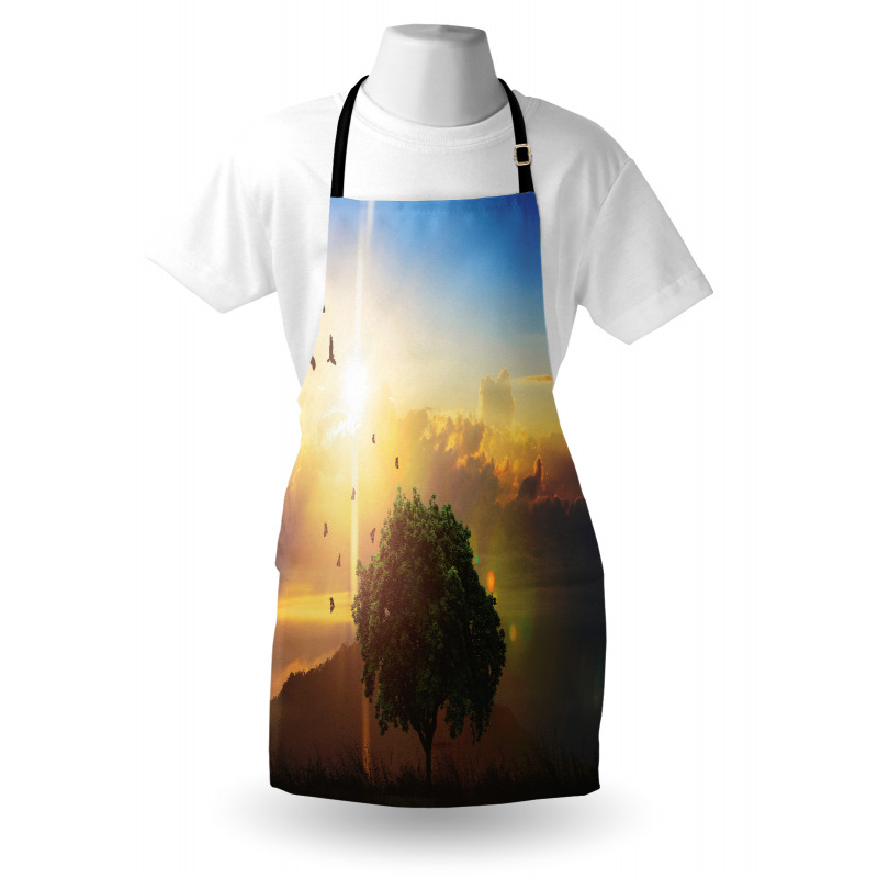 Romantic Fairy Sunset View Apron