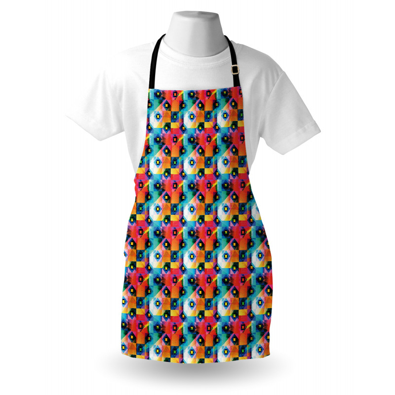 Diamonds and Dot Apron