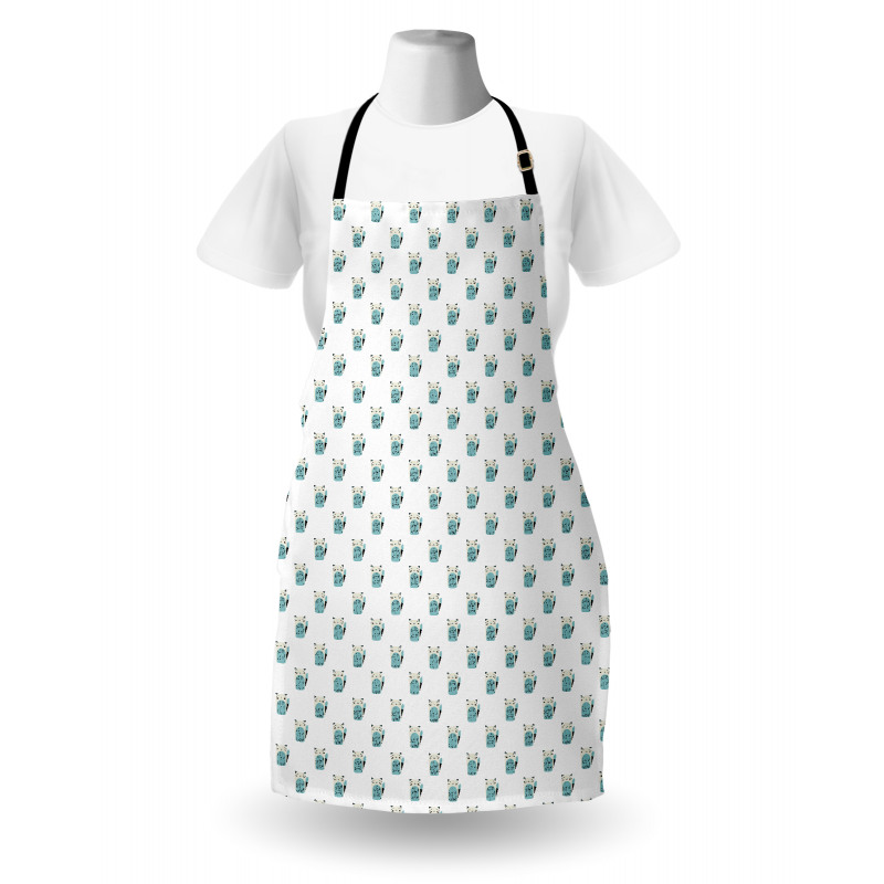 Cartoon Inspired Happy Kittens Apron