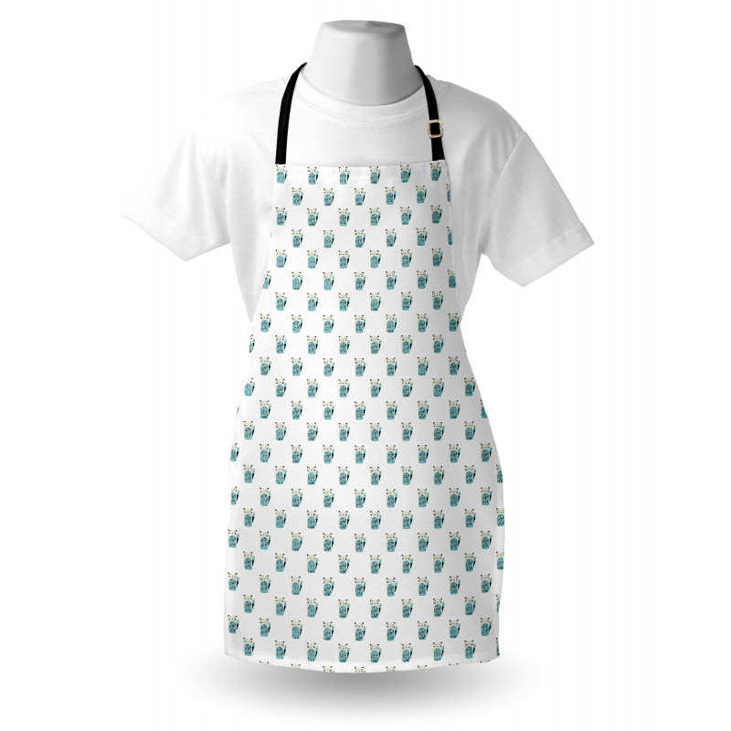 Cartoon Inspired Happy Kittens Apron