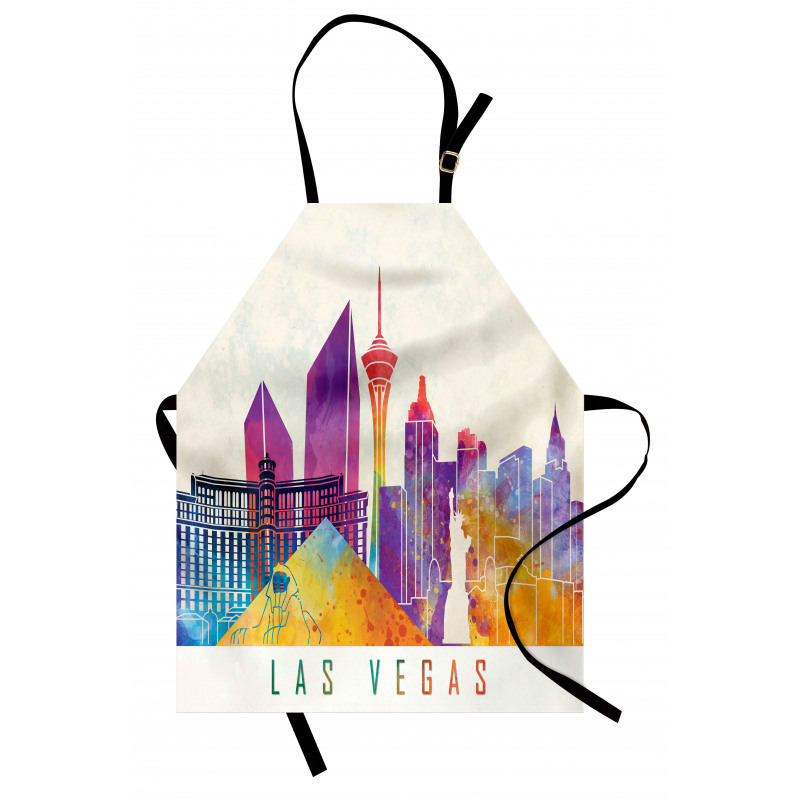 Colorful Landmarks Design Apron