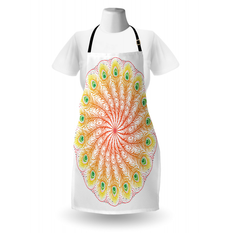 Blended Color Motif Apron