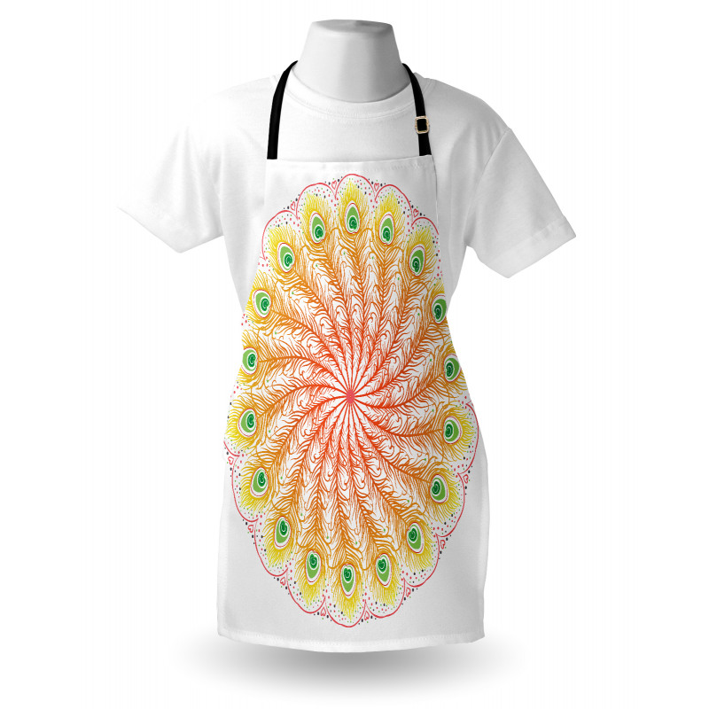 Blended Color Motif Apron