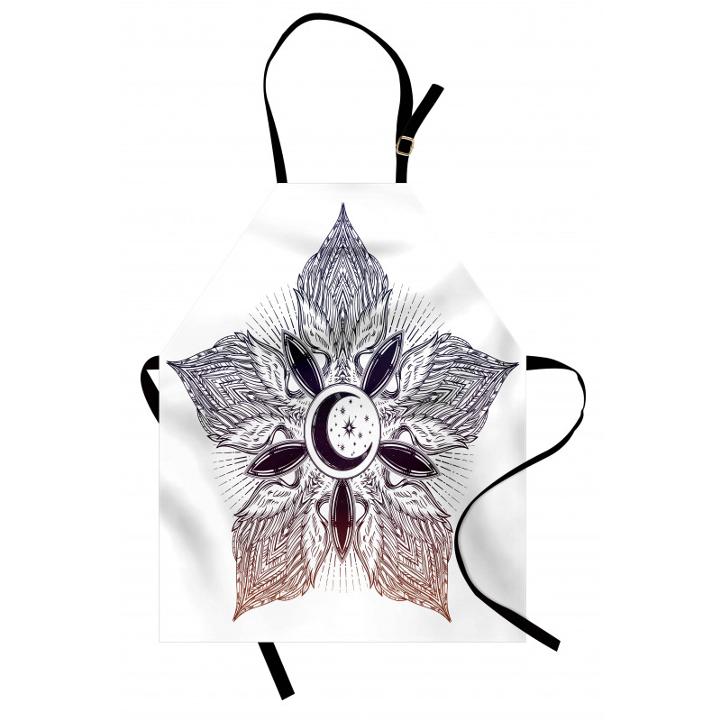 Eastern Feathers Petal Apron