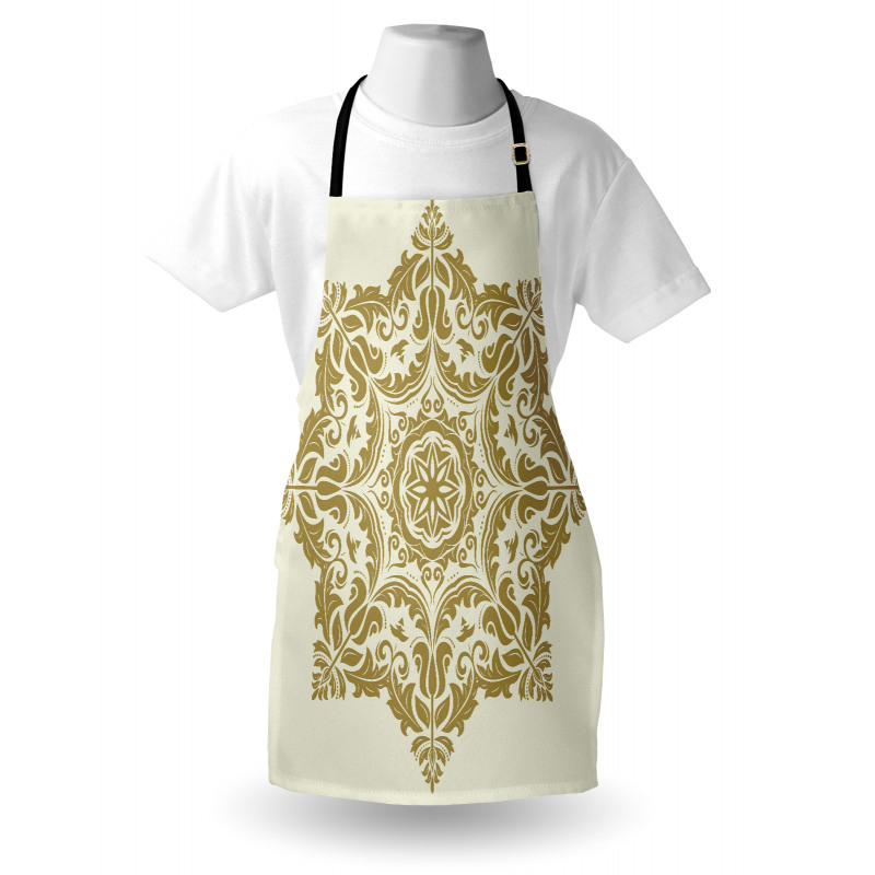 Classical Flower Motif Apron