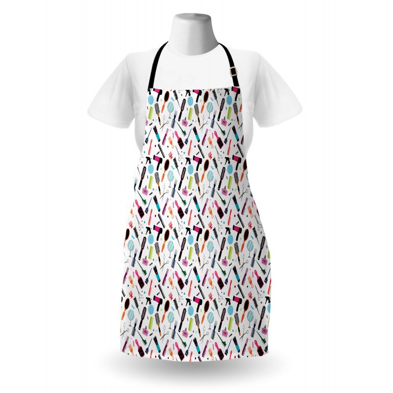 Hair Brushes and Combs Apron