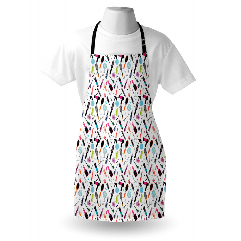 Hair Brushes and Combs Apron