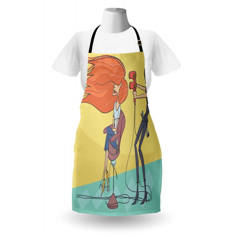 Day in Beauty Salon Apron