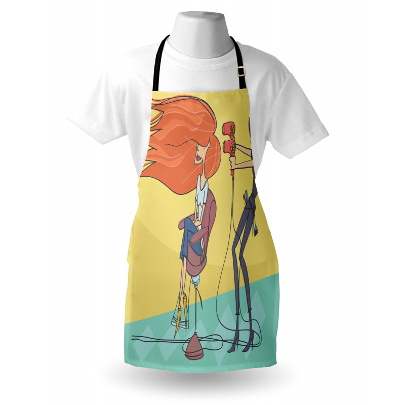 Day in Beauty Salon Apron