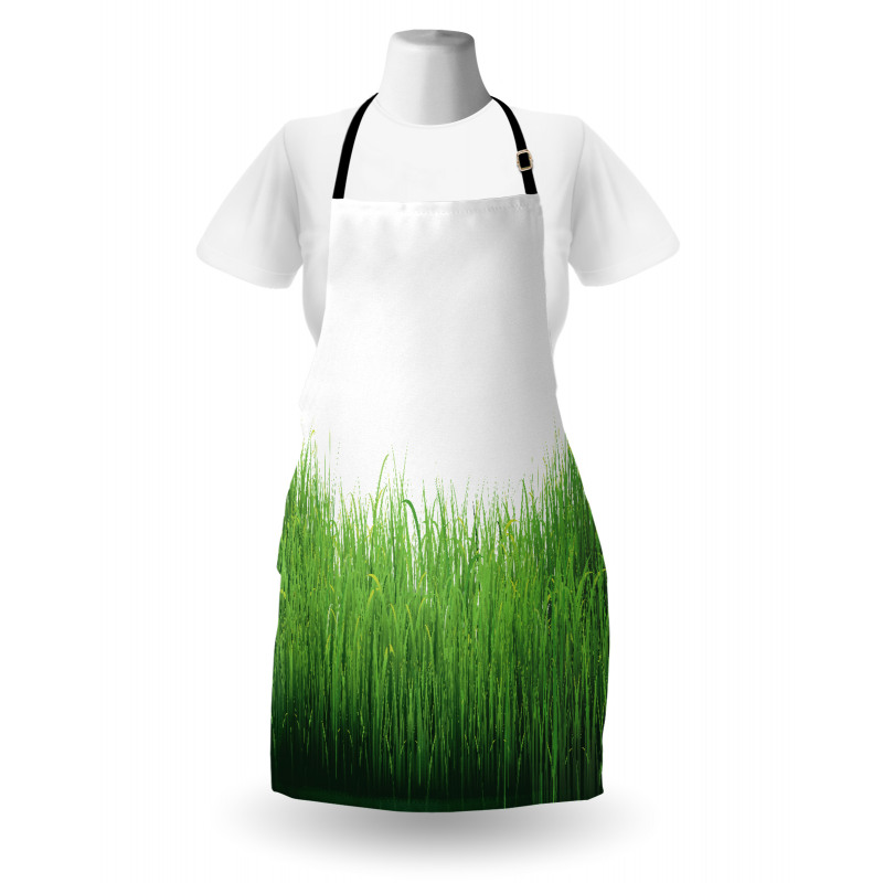 Spring Foliage Pattern Farm Apron