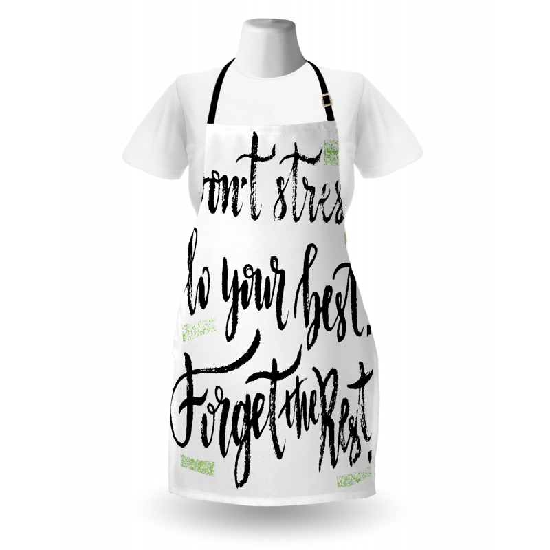 Do Not Stress Do Your Best Apron